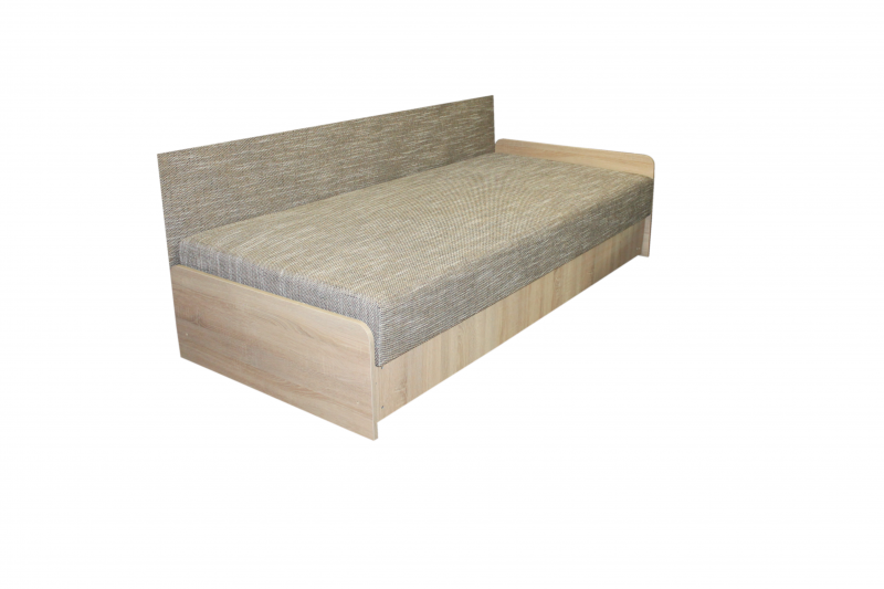 Tapczan 90-tka oparcie tapicerowane