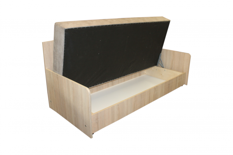 Tapczan 90tka oparcie płyta laminowana